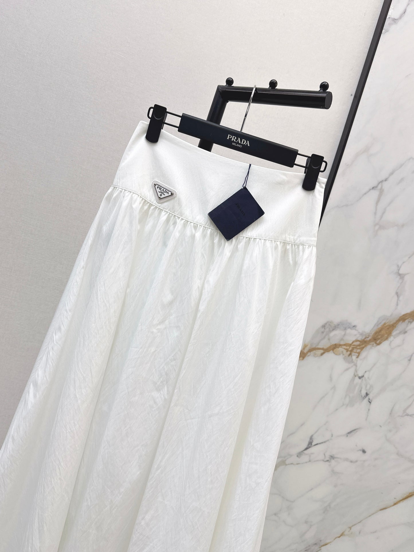 26ss Triangle Pattern Decorative Half Skirt