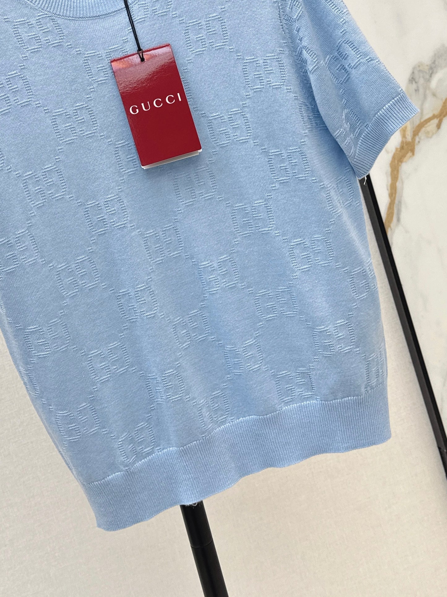 26ss Jacquard Knit T-Shirt