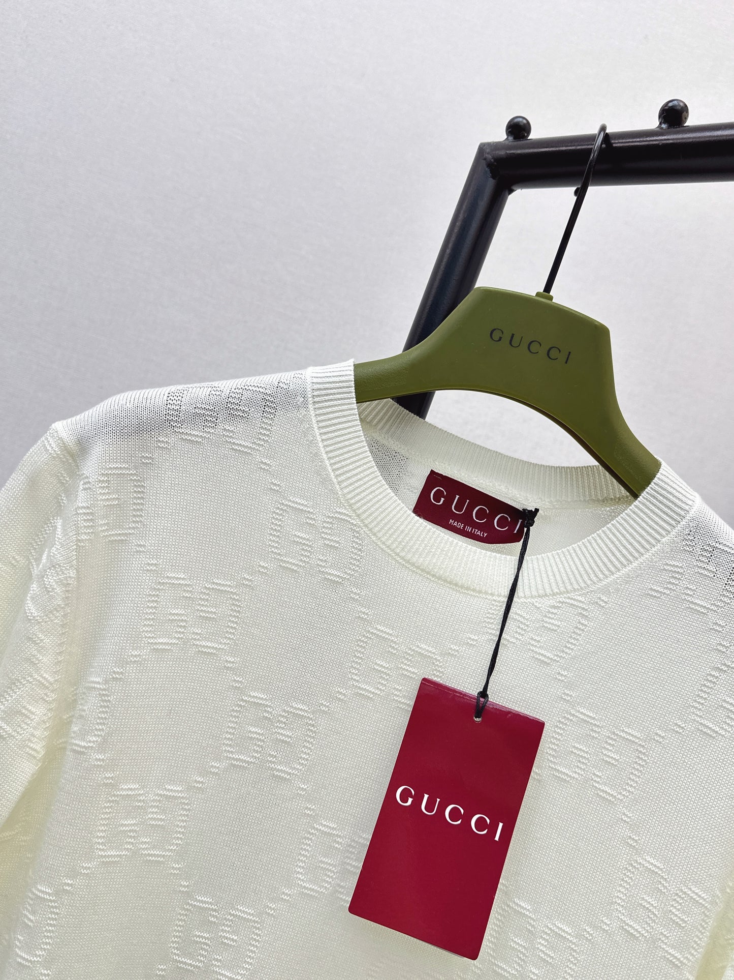 26ss Jacquard Knit T-Shirt