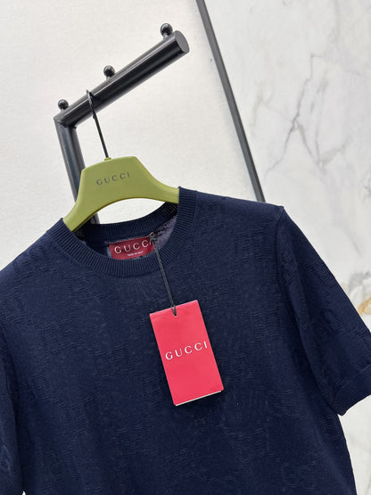 26ss Jacquard Knit T-Shirt