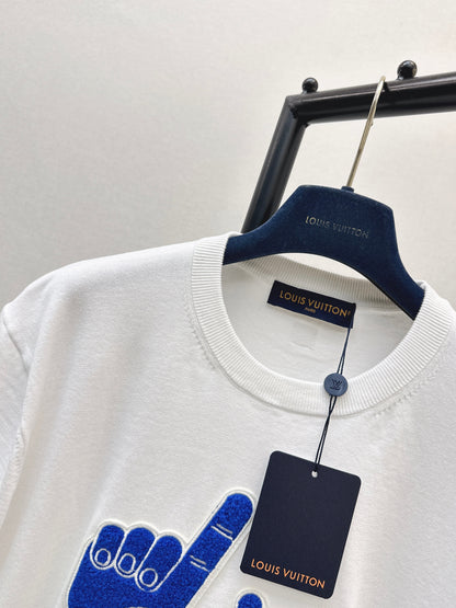 26ss Logo knitted short sleeve