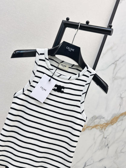 26ss Striped Vest