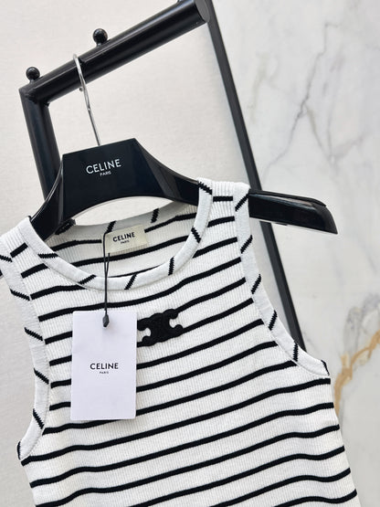 26ss Striped Vest