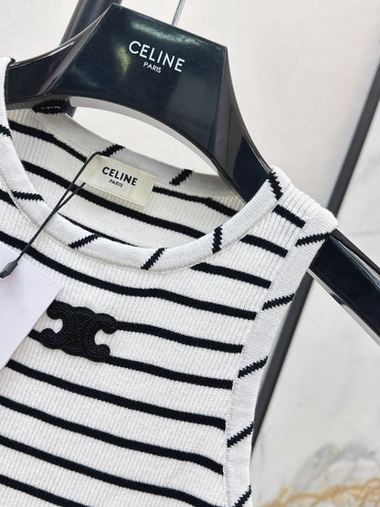 26ss Striped Vest