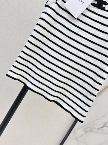 26ss Striped Vest