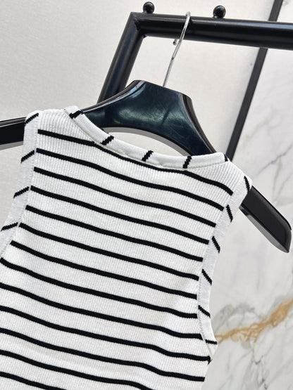 26ss Striped Vest