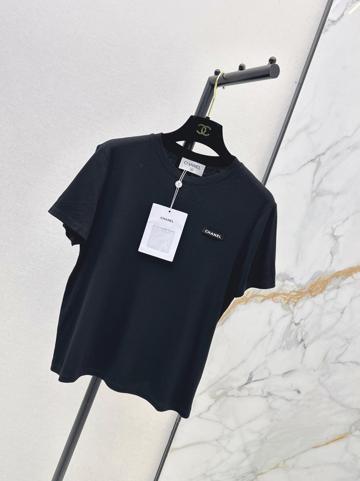 26ss Double C Metal Logo T-Shirt