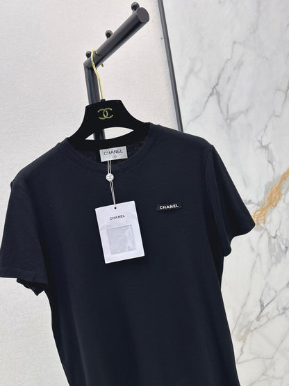 26ss Double C Metal Logo T-Shirt