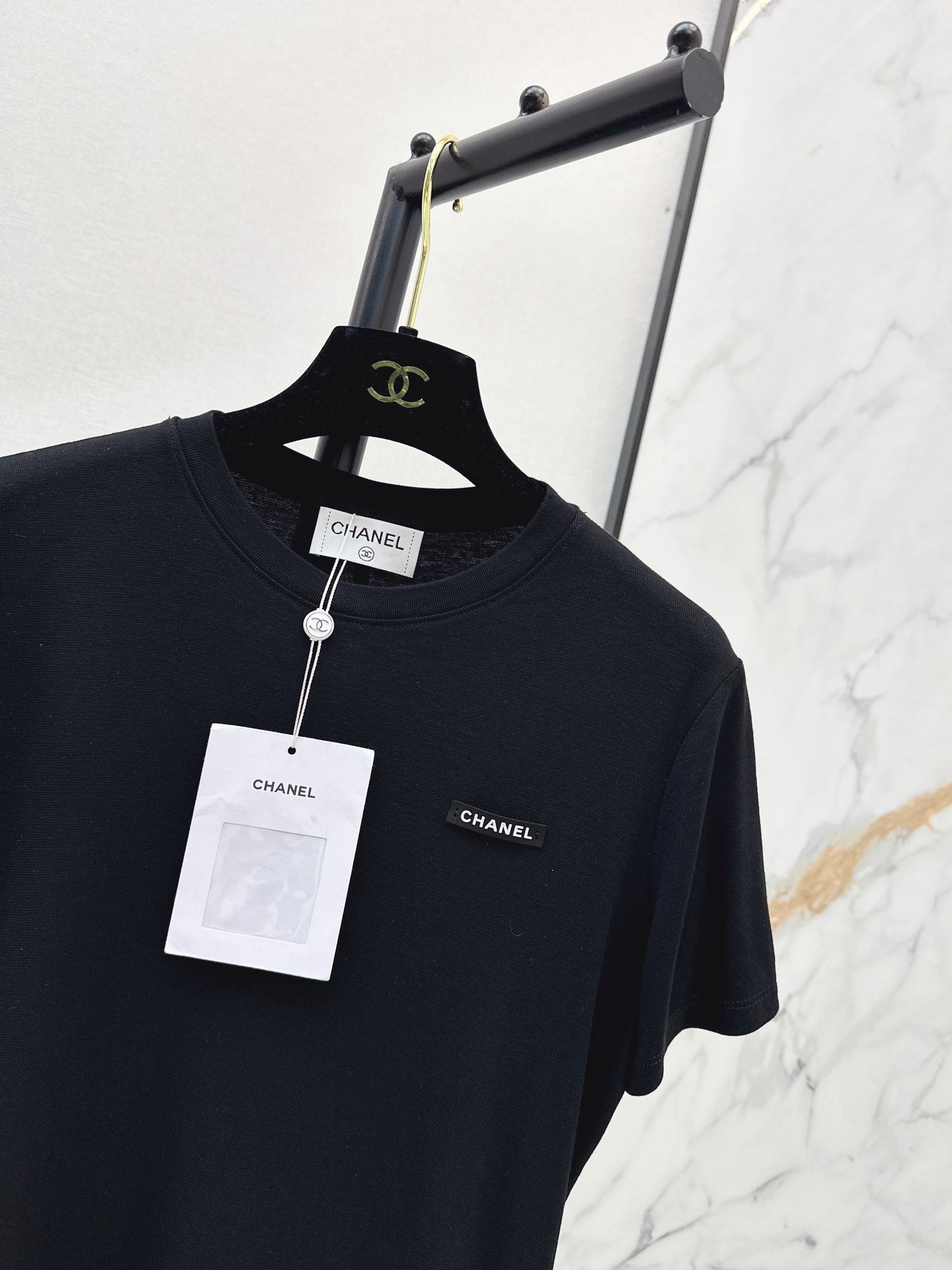 26ss Double C Metal Logo T-Shirt