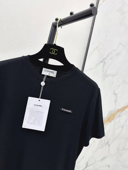 26ss Double C Metal Logo T-Shirt