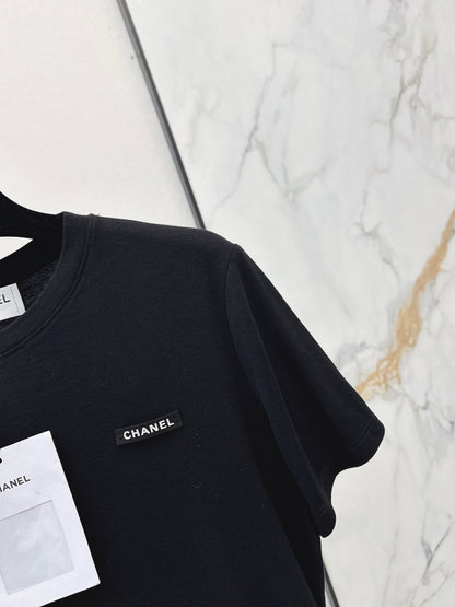 26ss Double C Metal Logo T-Shirt