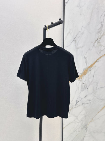 26ss Double C Metal Logo T-Shirt