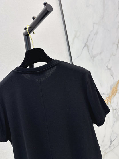 26ss Double C Metal Logo T-Shirt