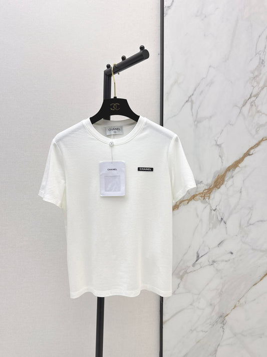 26ss Double C Metal Logo T-Shirt