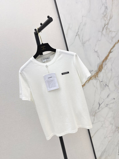 26ss Double C Metal Logo T-Shirt