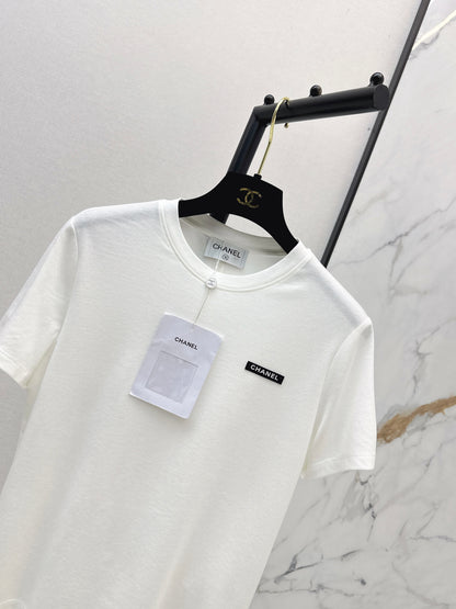 26ss Double C Metal Logo T-Shirt
