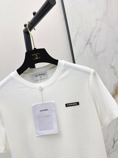 26ss Double C Metal Logo T-Shirt