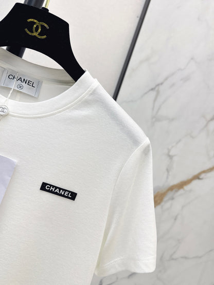 26ss Double C Metal Logo T-Shirt