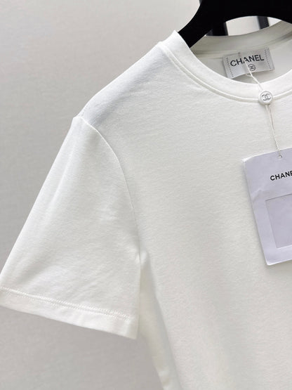 26ss Double C Metal Logo T-Shirt