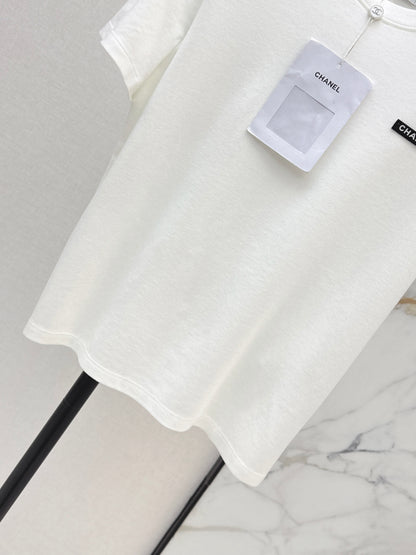 26ss Double C Metal Logo T-Shirt