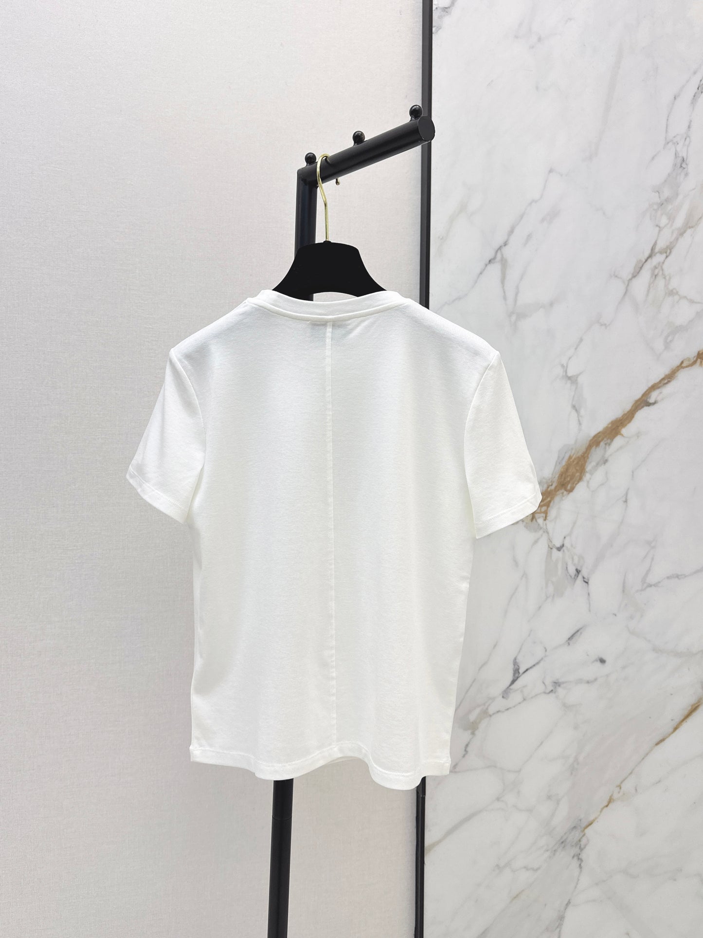 26ss Double C Metal Logo T-Shirt