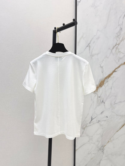 26ss Double C Metal Logo T-Shirt