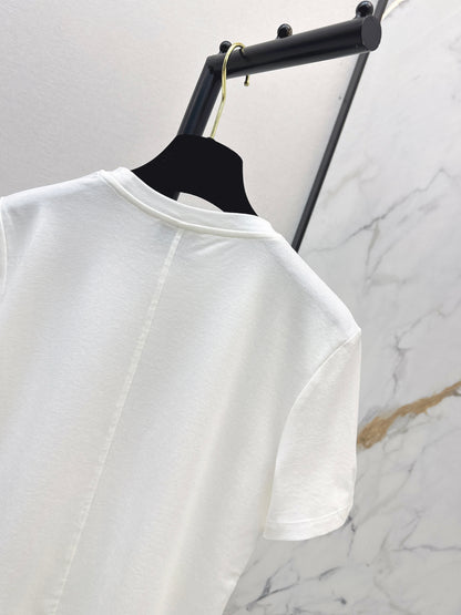 26ss Double C Metal Logo T-Shirt