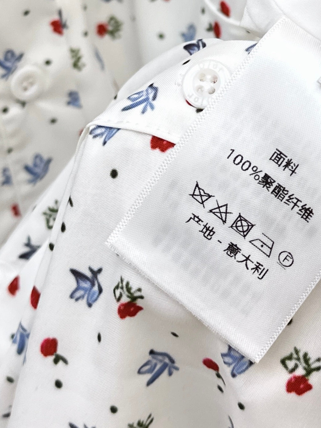 26ss Small Floral Print Dress