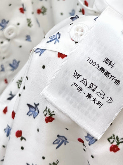 26ss Small Floral Print Dress