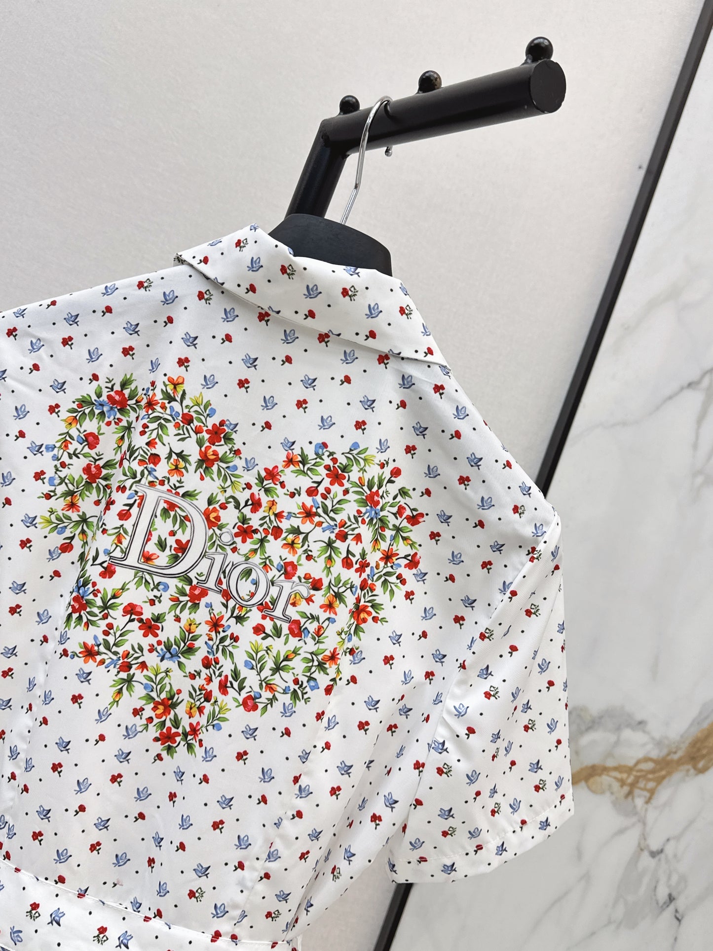 26ss Small Floral Print Dress