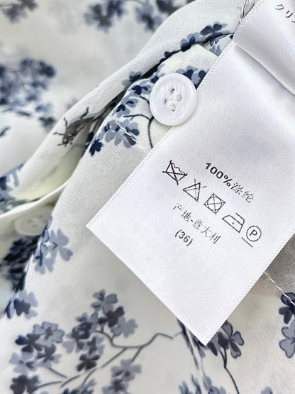26ss Floral-Print Shirt