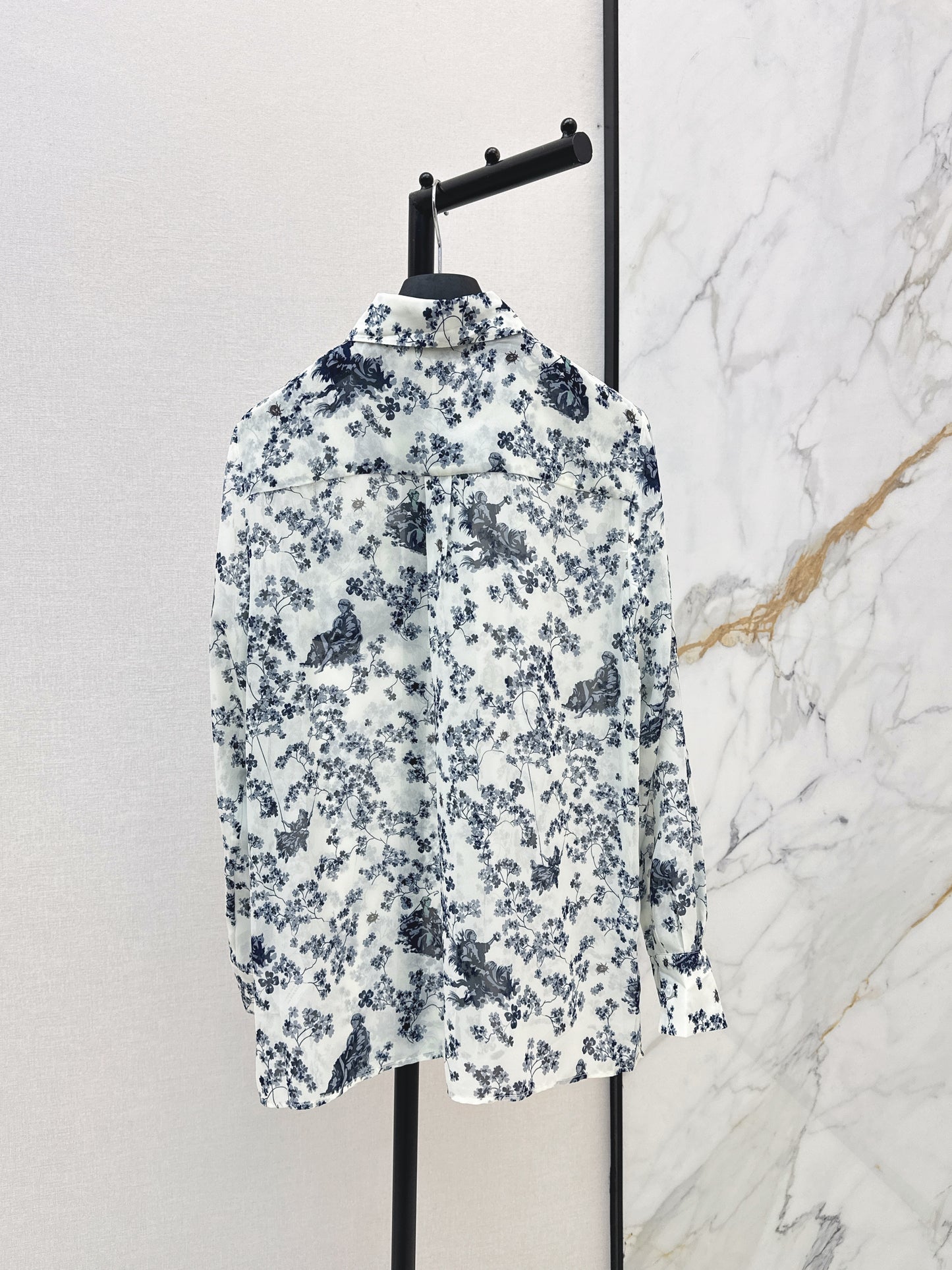 26ss Floral-Print Shirt