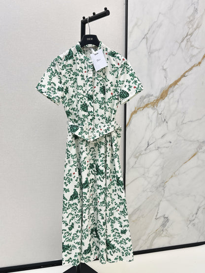 26ss Floral-Print Dress
