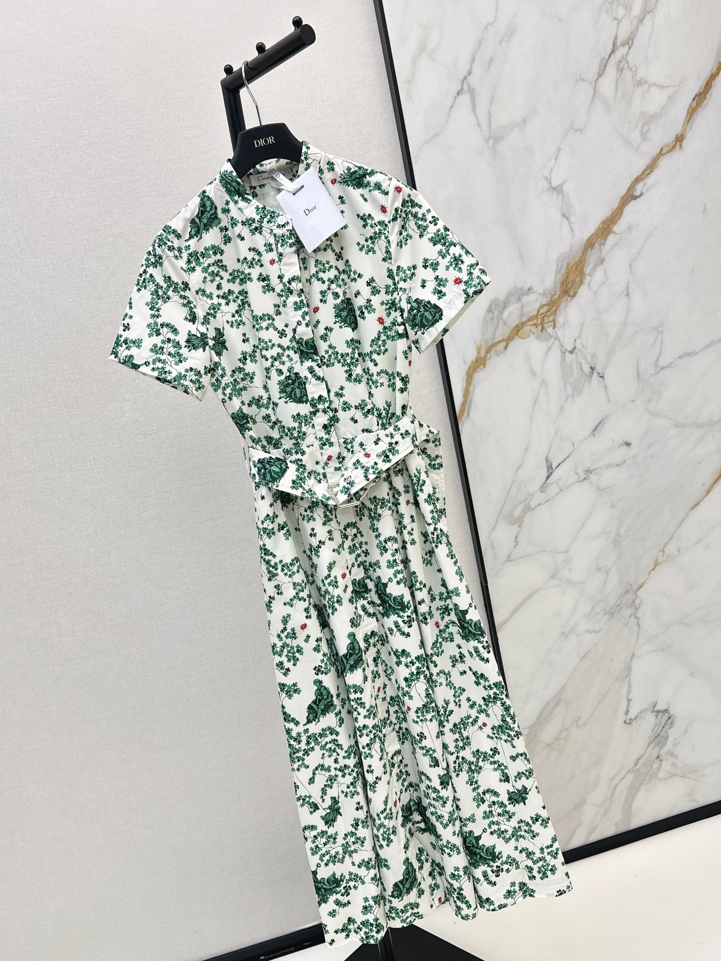 26ss Floral-Print Dress