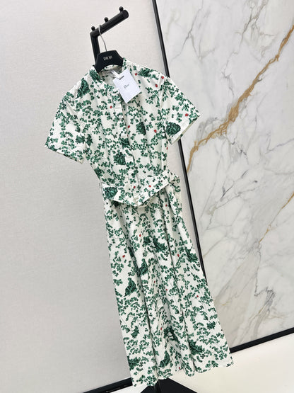 26ss Floral-Print Dress