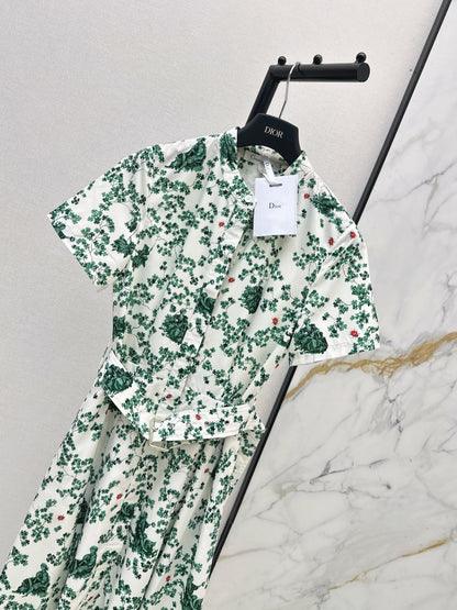26ss Floral-Print Dress