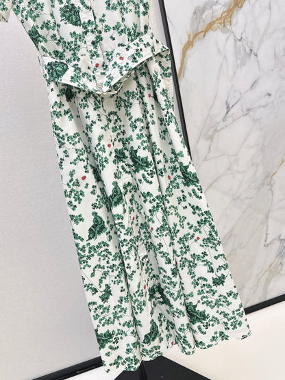 26ss Floral-Print Dress