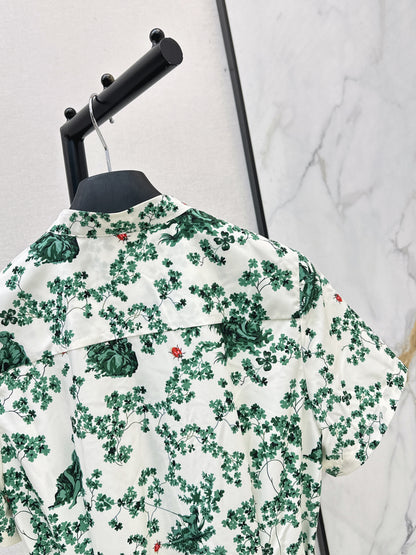 26ss Floral-Print Dress