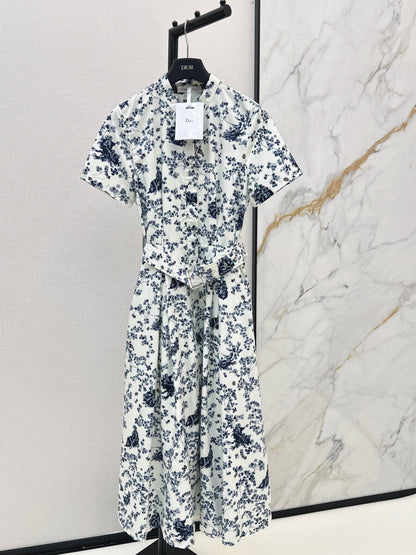 26ss Floral-Print Dress