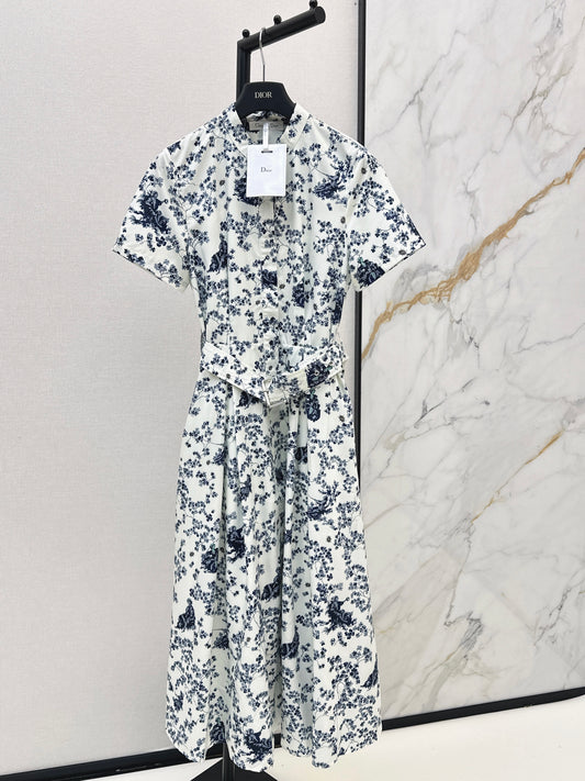 26ss Floral-Print Dress