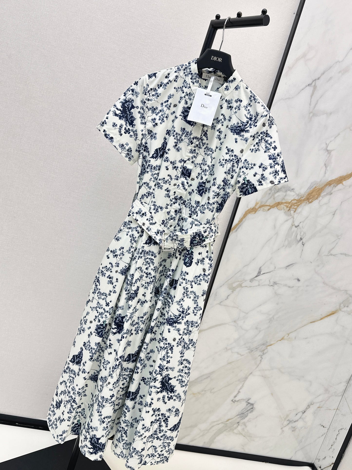 26ss Floral-Print Dress