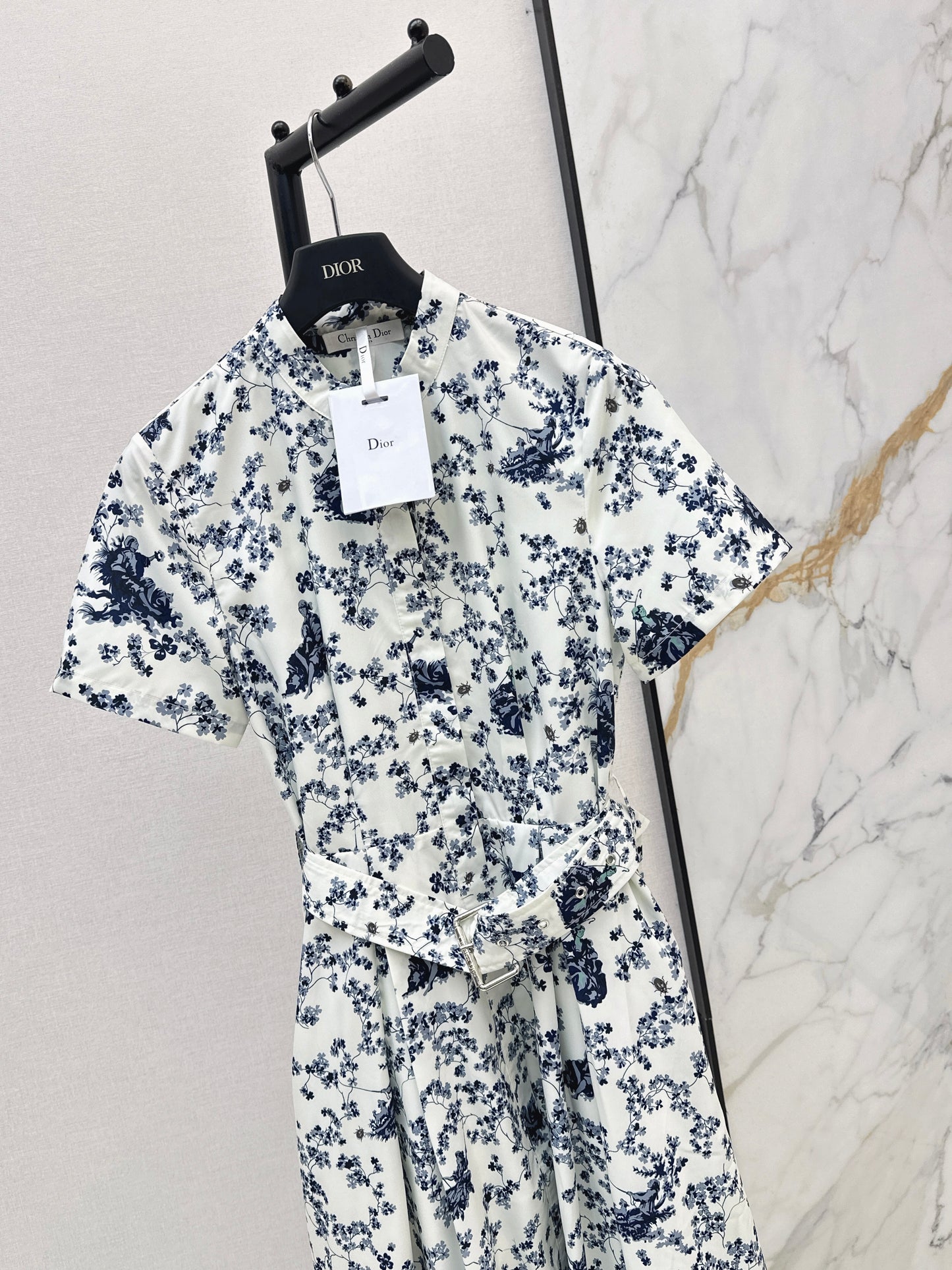 26ss Floral-Print Dress