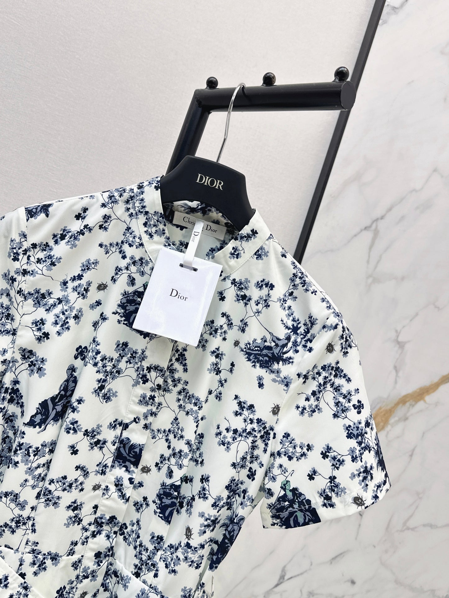 26ss Floral-Print Dress