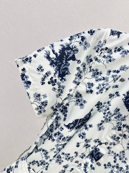 26ss Floral-Print Dress