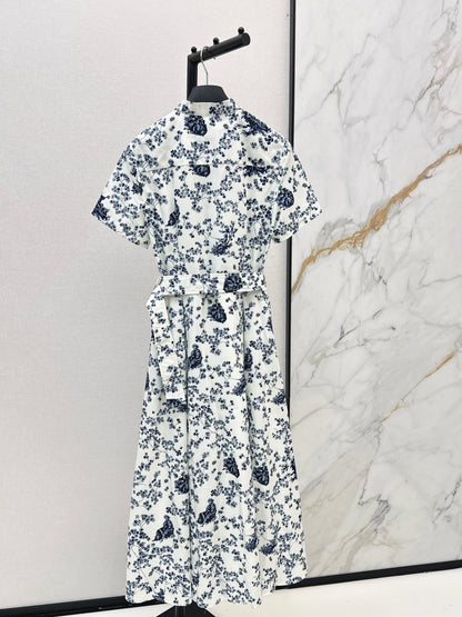 26ss Floral-Print Dress