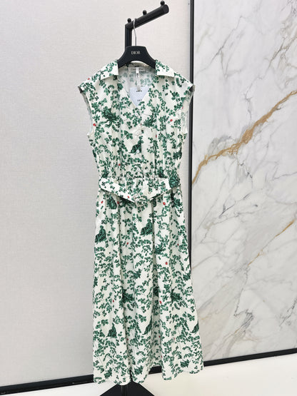 26ss Floral print dress