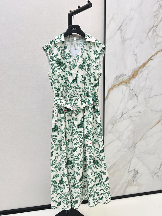 26ss Floral print dress
