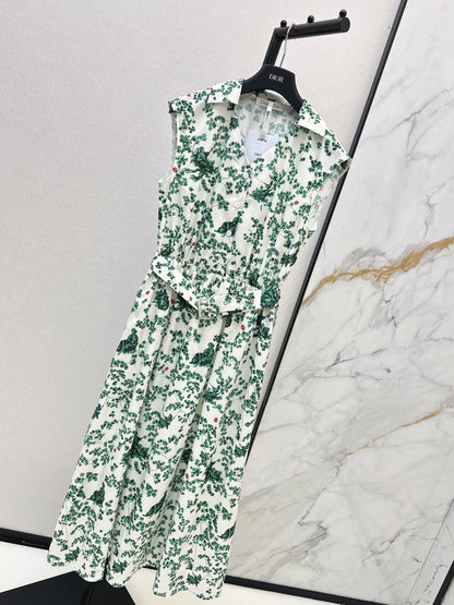 26ss Floral print dress