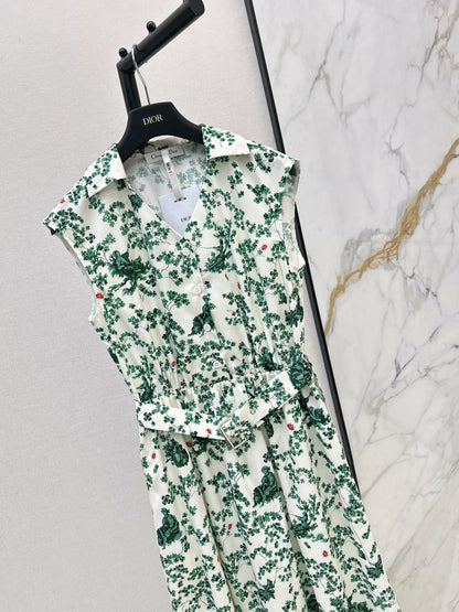 26ss Floral print dress