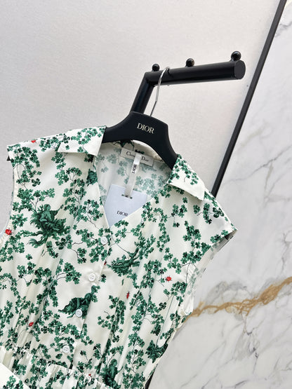 26ss Floral print dress